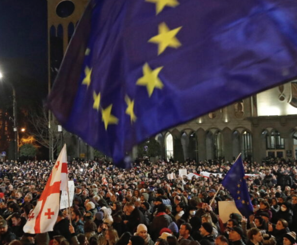 proteste in Georgia