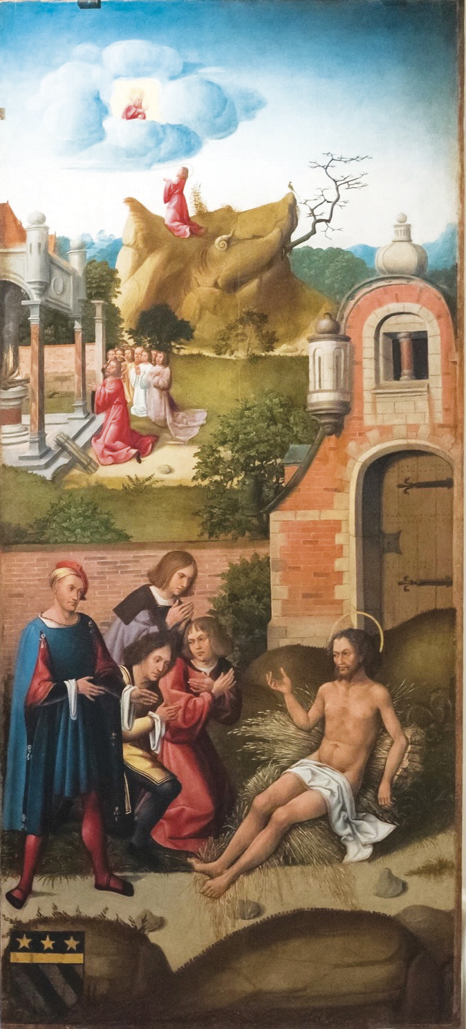 6 - Storie di Giobbe; Polittico (Pannello 4); Ignoto (Scuola fiamminga); XV secolo; Museo Civico; Savigliano; © Museo Civico di Savigliano.