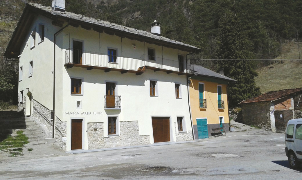 La-sede della Maira SpA in localita Lottulo del Comune di San Damiano Macra