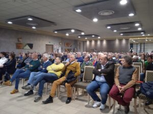 Il pubblico presente all'assemblea dei soci del Csv
