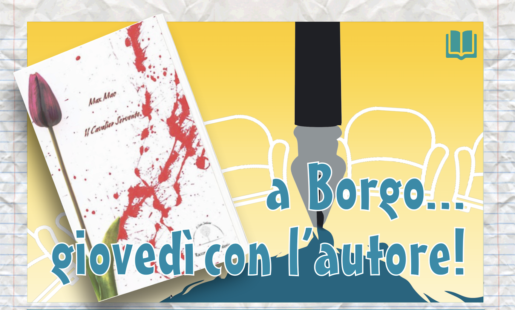 Giovedì con l'autore a Borgo San Dalmazzo