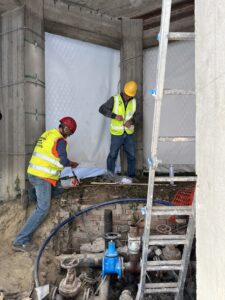 Artificieri al lavoro a Sommarina Perno