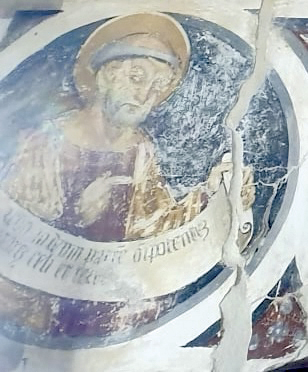 4 - San Giacomo minore; Affresco; Seconda metà del XV secolo; Antonio Dragone da Monteregale; Cappella di Santa Croce; Mondovì.