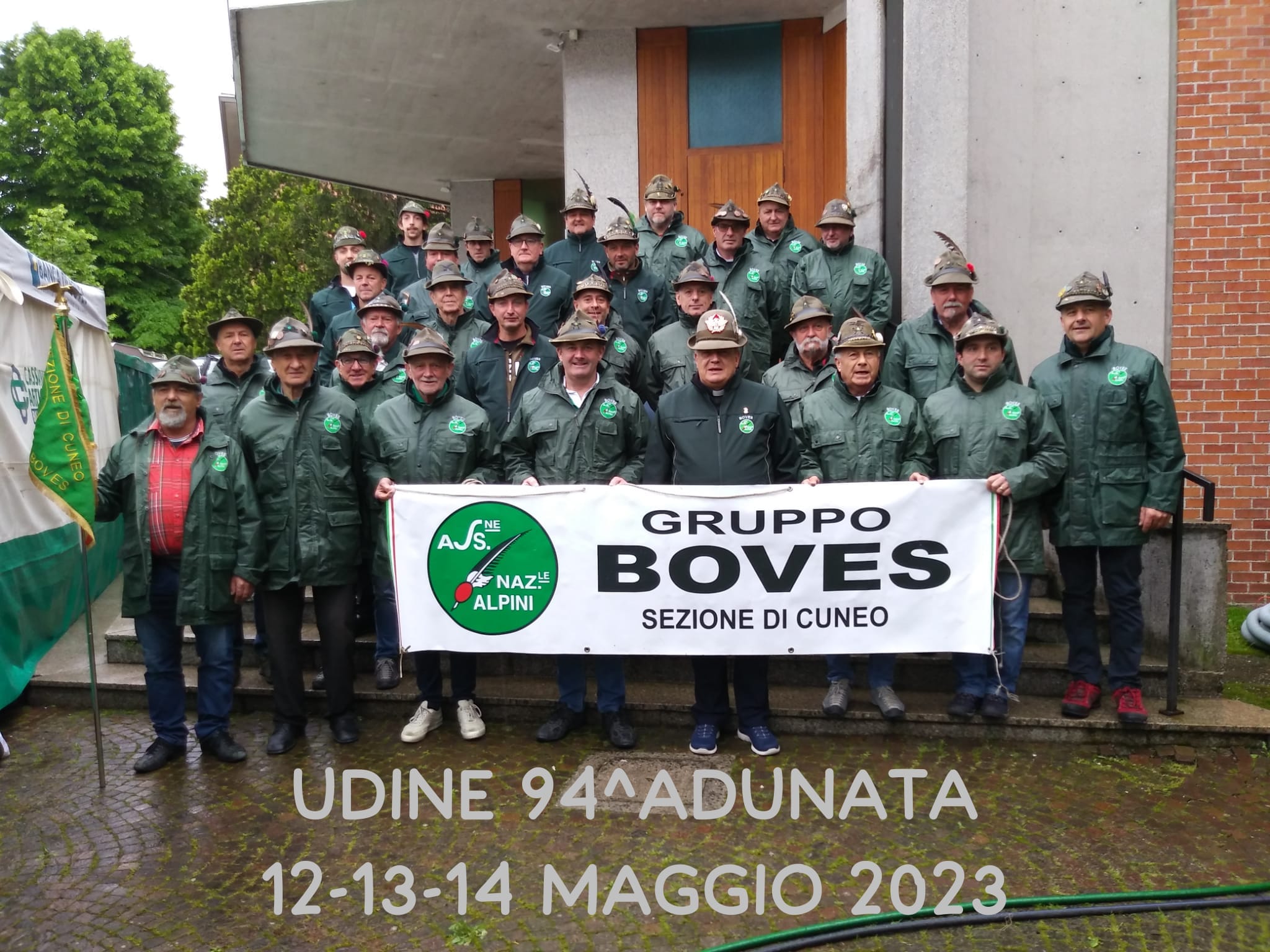 Gruppo Ana Boves a Udine