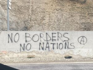 Scritte contro il 41 bis in Valle Stura