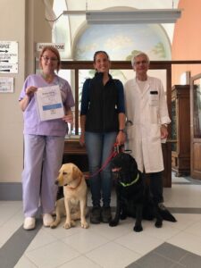 Pet therapy all'Hospice di Busca