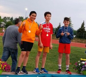 MONDOVì - PODIO MARCIA RAGAZZI