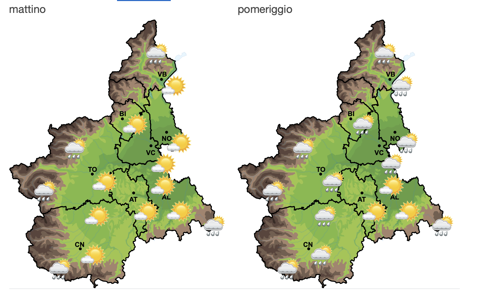 meteo 24 maggio 2023