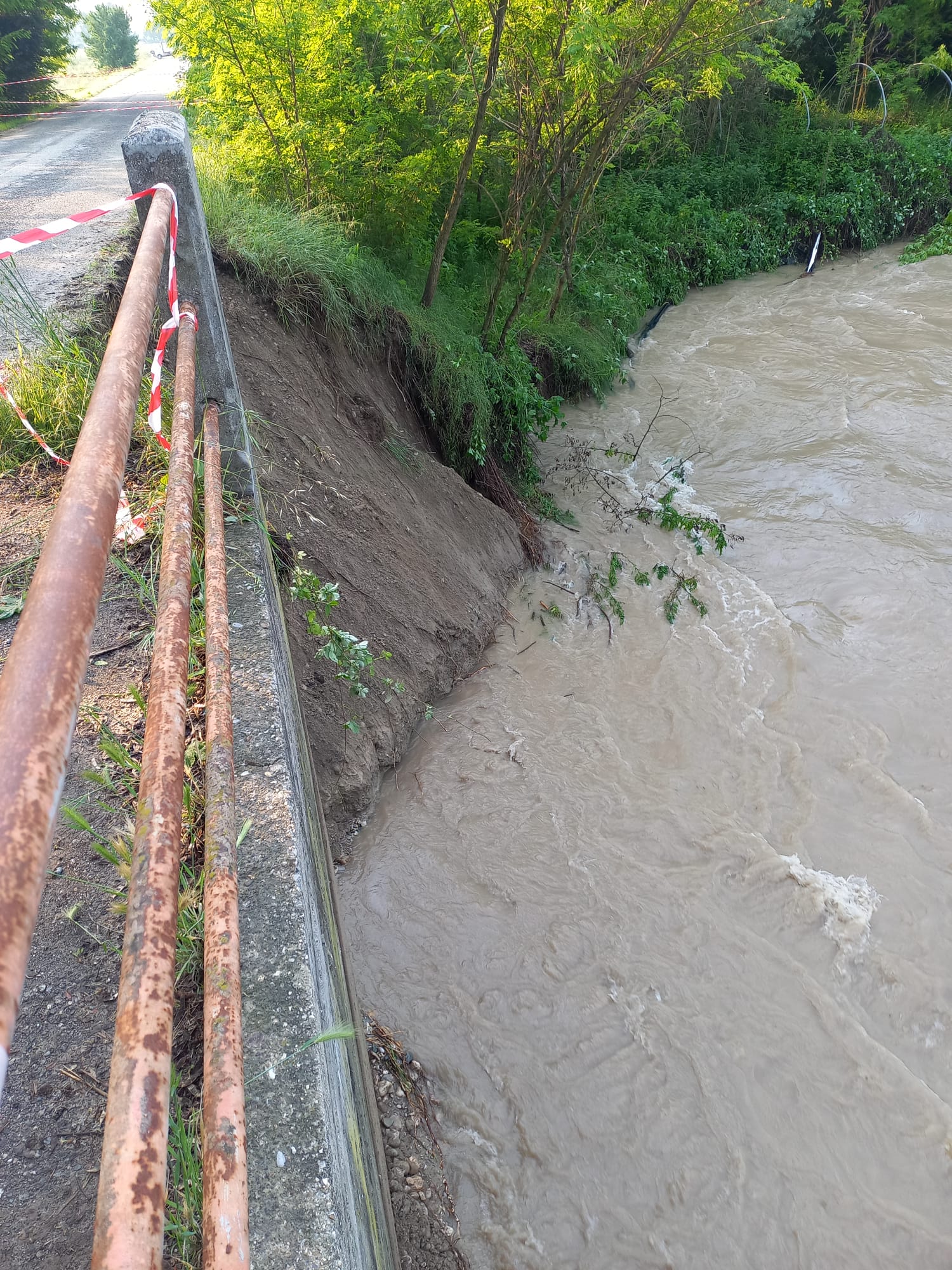 Levaldigi - Strada Collarelle Sponda erosa 2