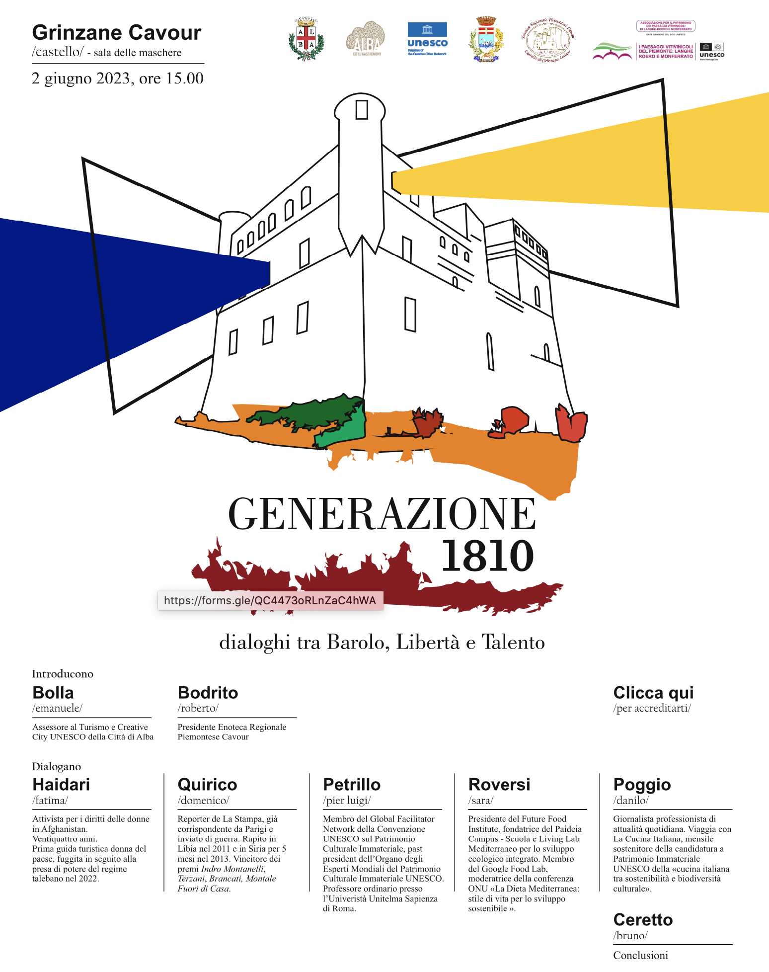 Grinzane Cavour-Generazione 1810
