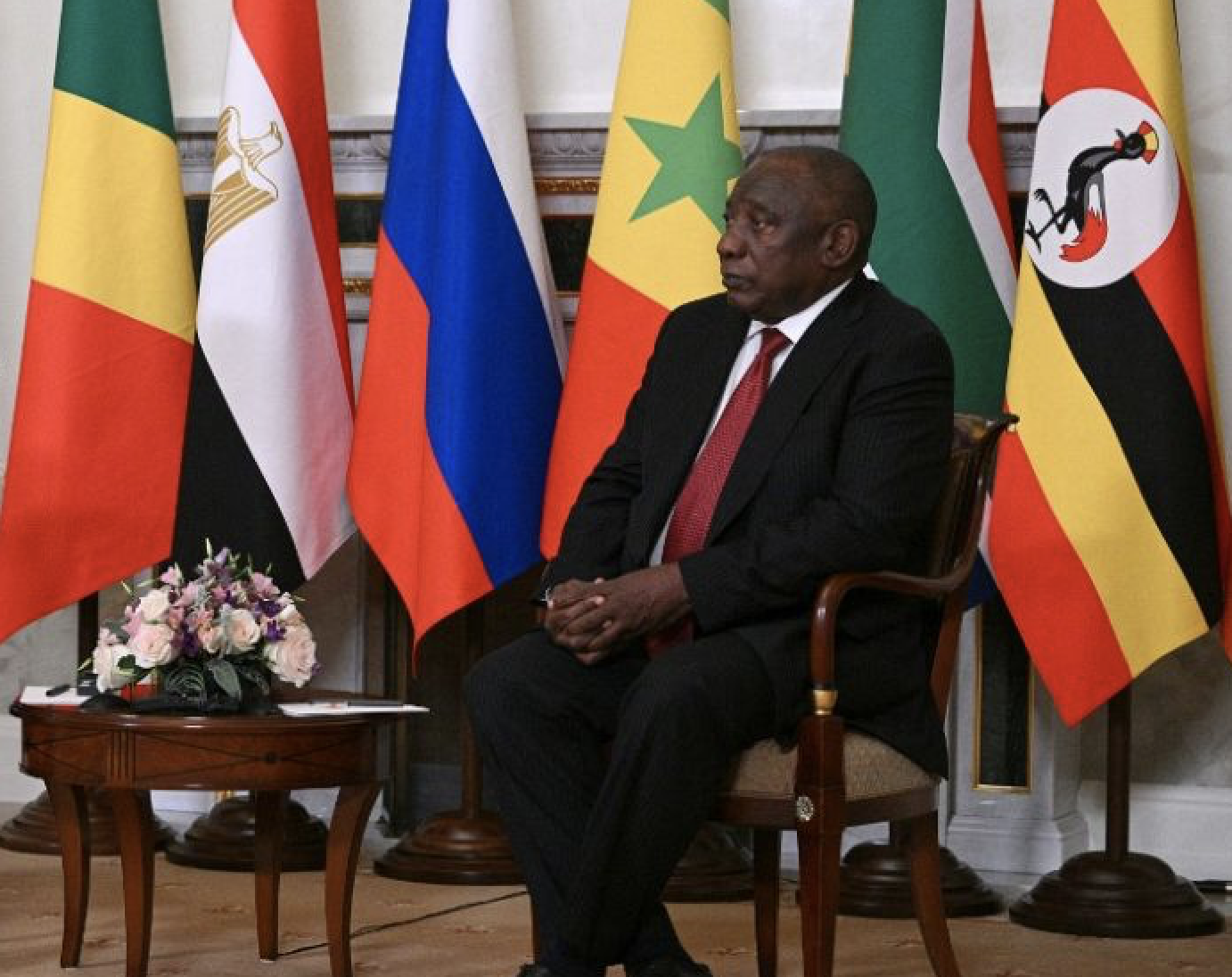 delegazione africana per la pace nel conflitto russo ucraino