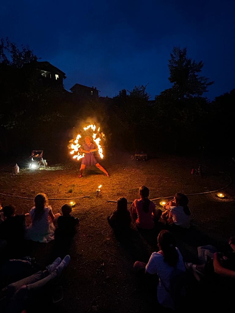 Morozzo - Notte bianca in natura - magie con il fuoco