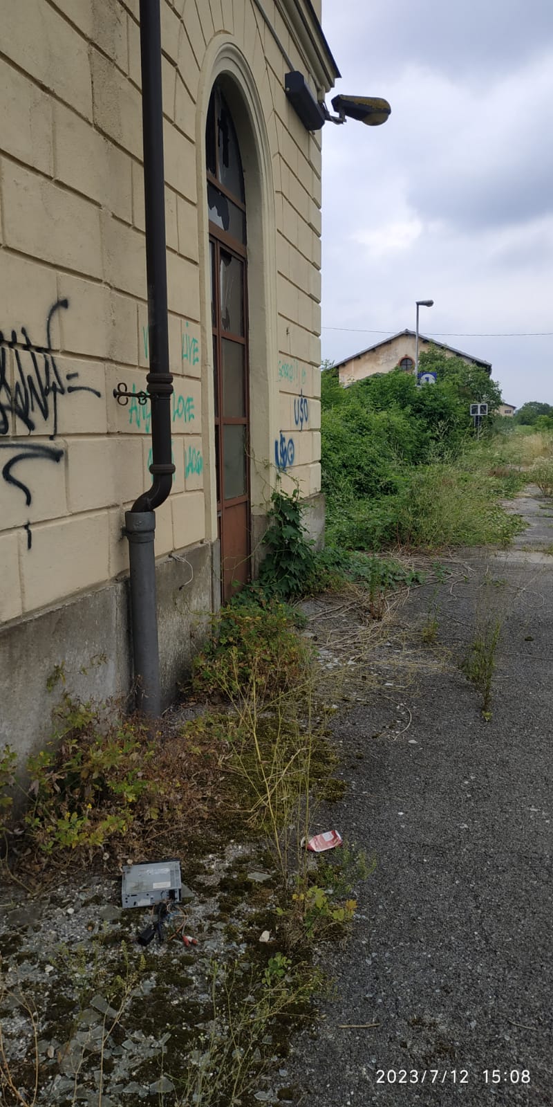 Beinette,ingresso stazione Franca Ramero 2023