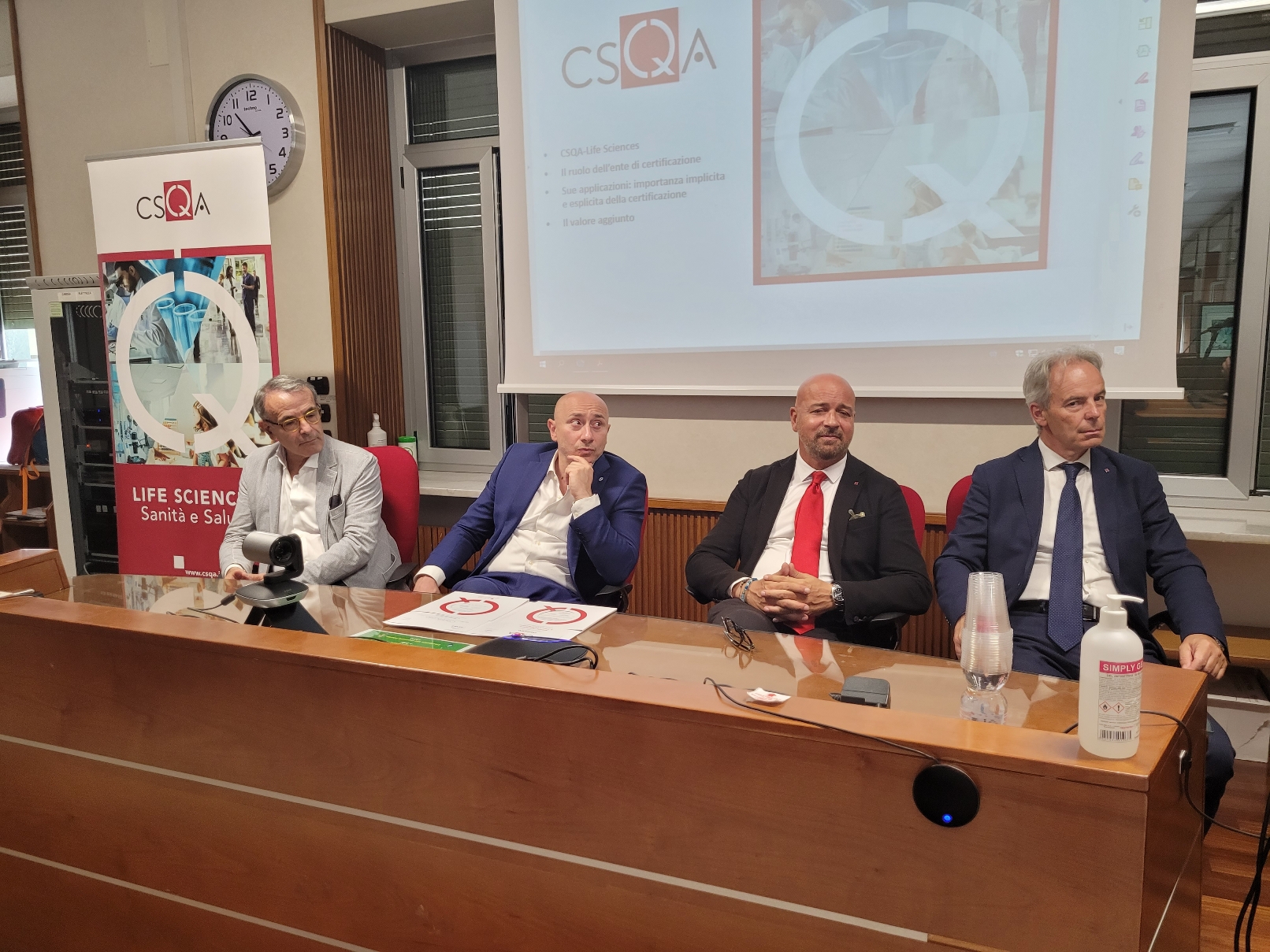 Consegna certificazioni Uni al Santa Croce e Carle