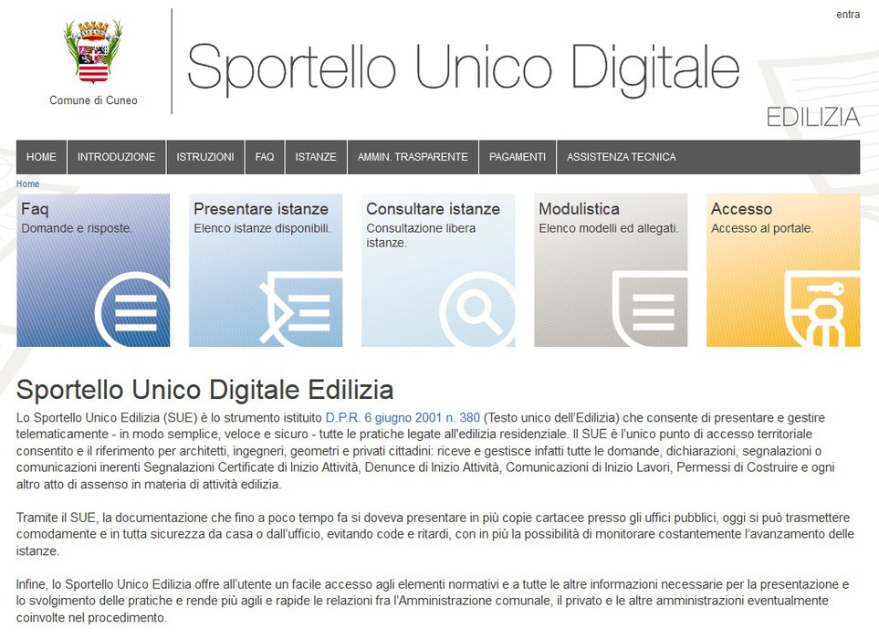 Sportello Unico Digitale Cuneo
