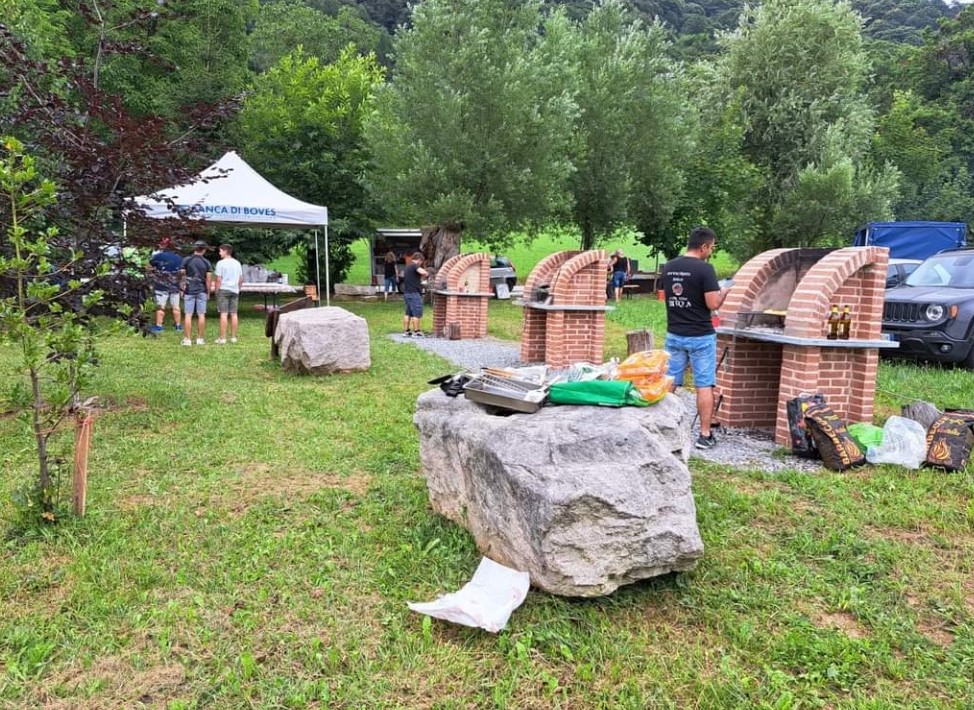 Barbecue all'invaso di Rivoira