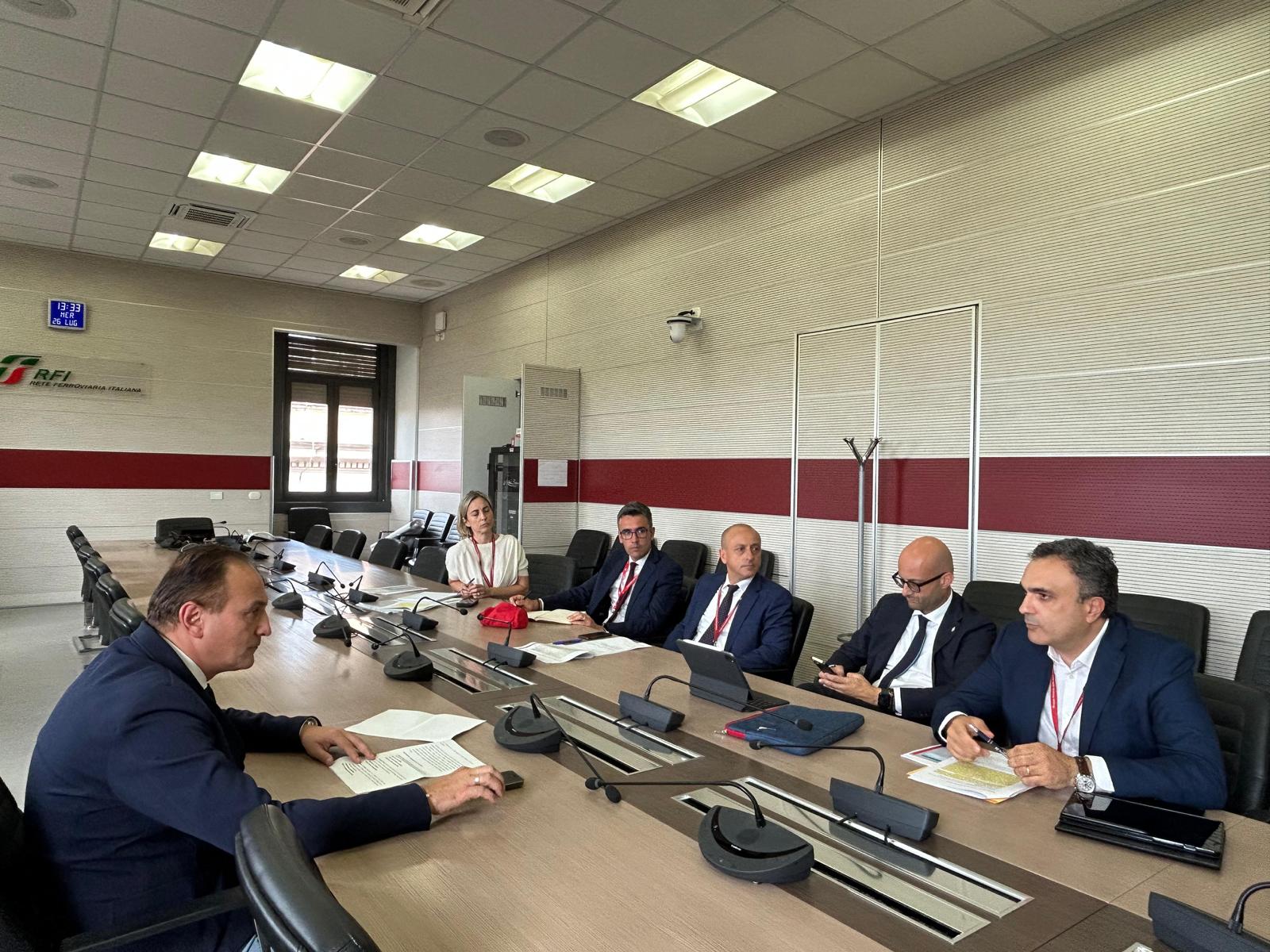 Cirio riunione RFI