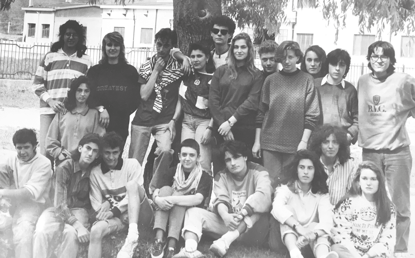 Demonte - Foto di gruppo per una classe della storica Scuola Agraria.