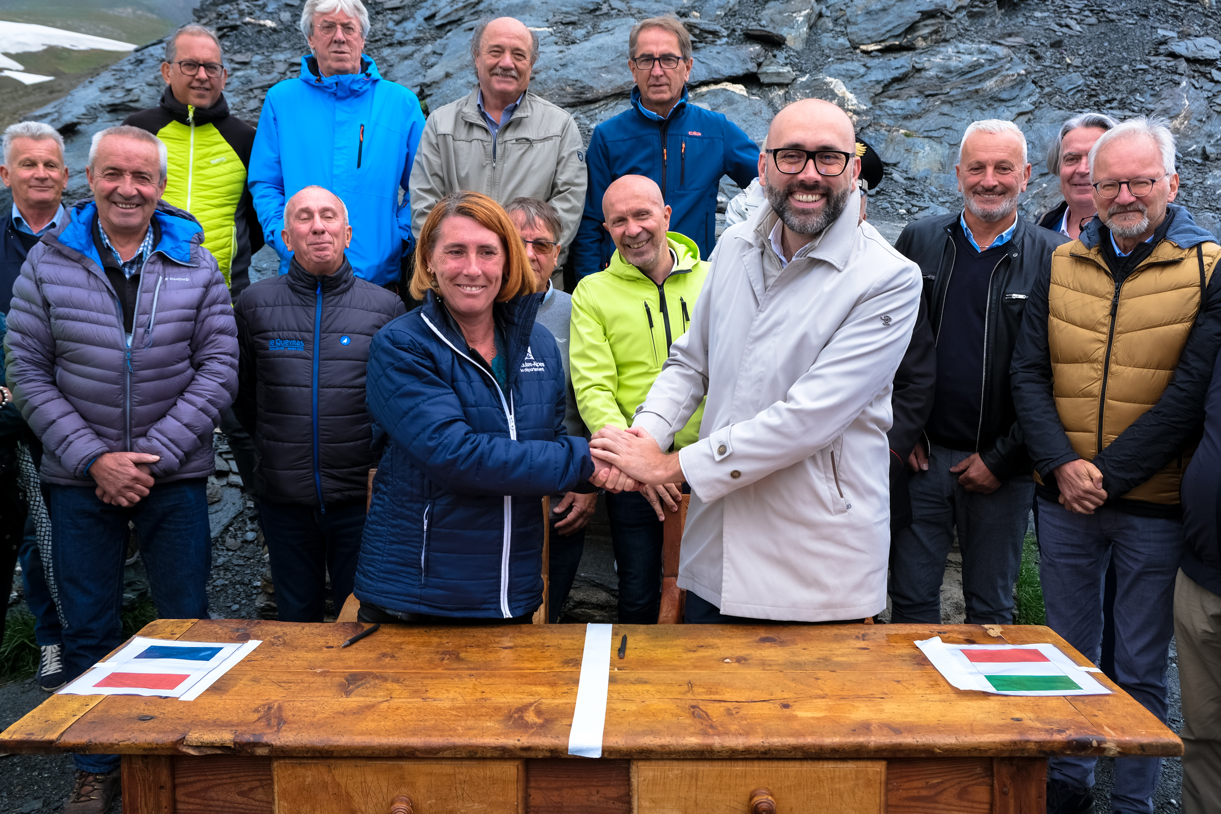 Valle Varaita - Forma del Protocollo tranfrontaliero per la strada del Colle Agnello dell'Agnello
