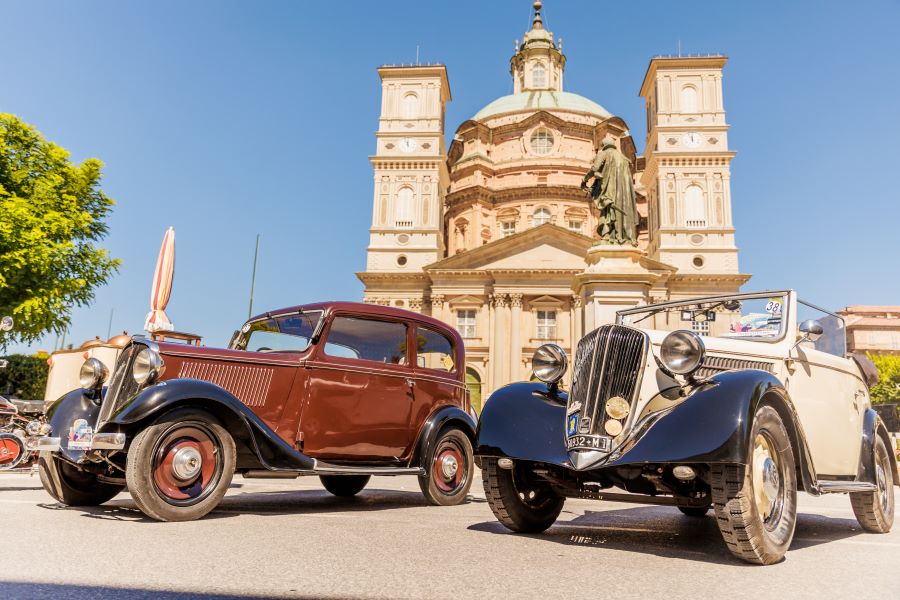 auto d'epoca a Vicoforte