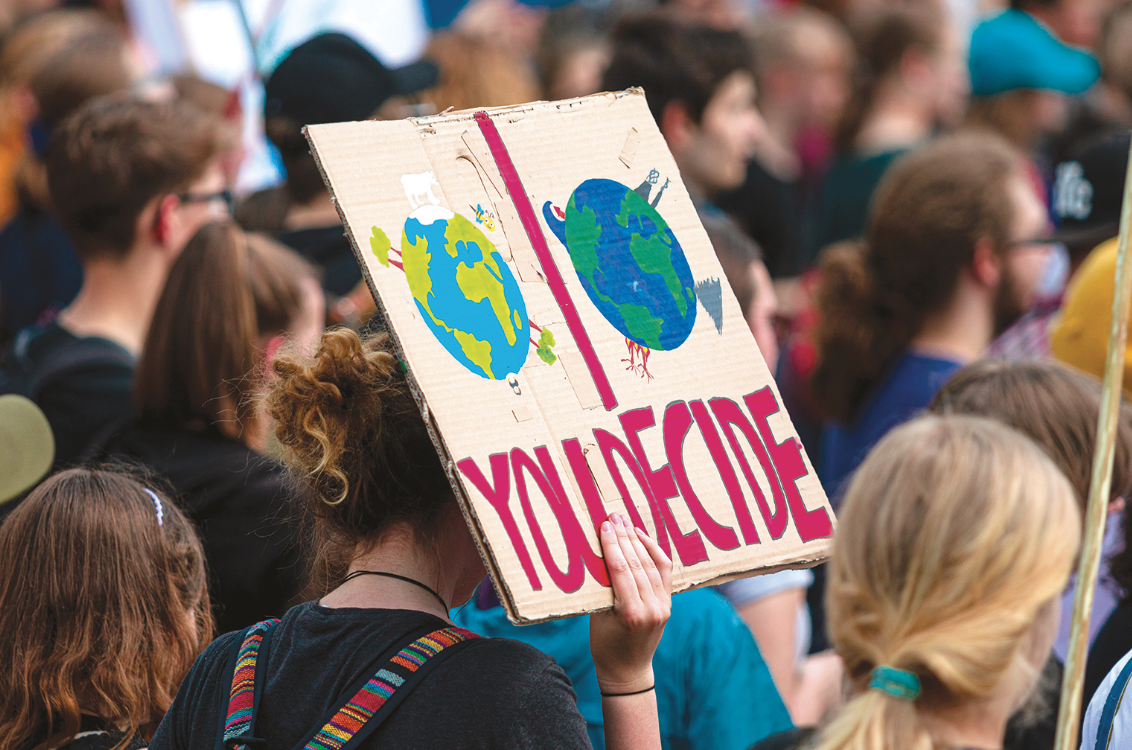 manifestazione cambiamento climatico