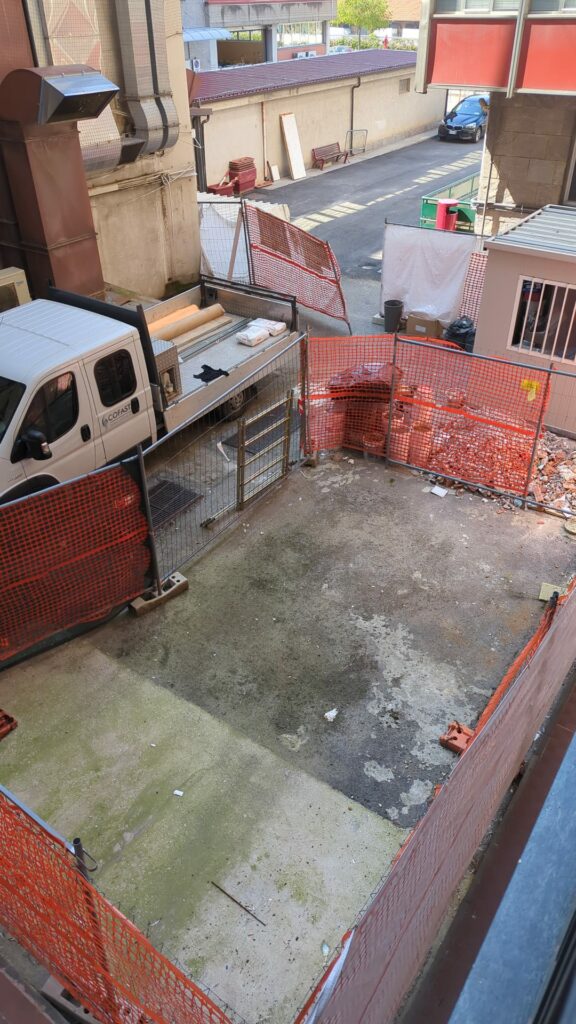 cantiere risonanza magnetica santa croce