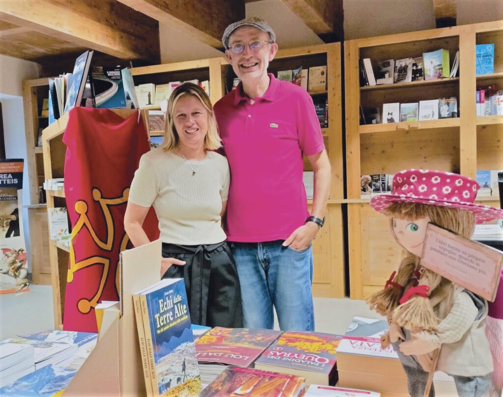 Paolo Fusta con la moglie Barbara