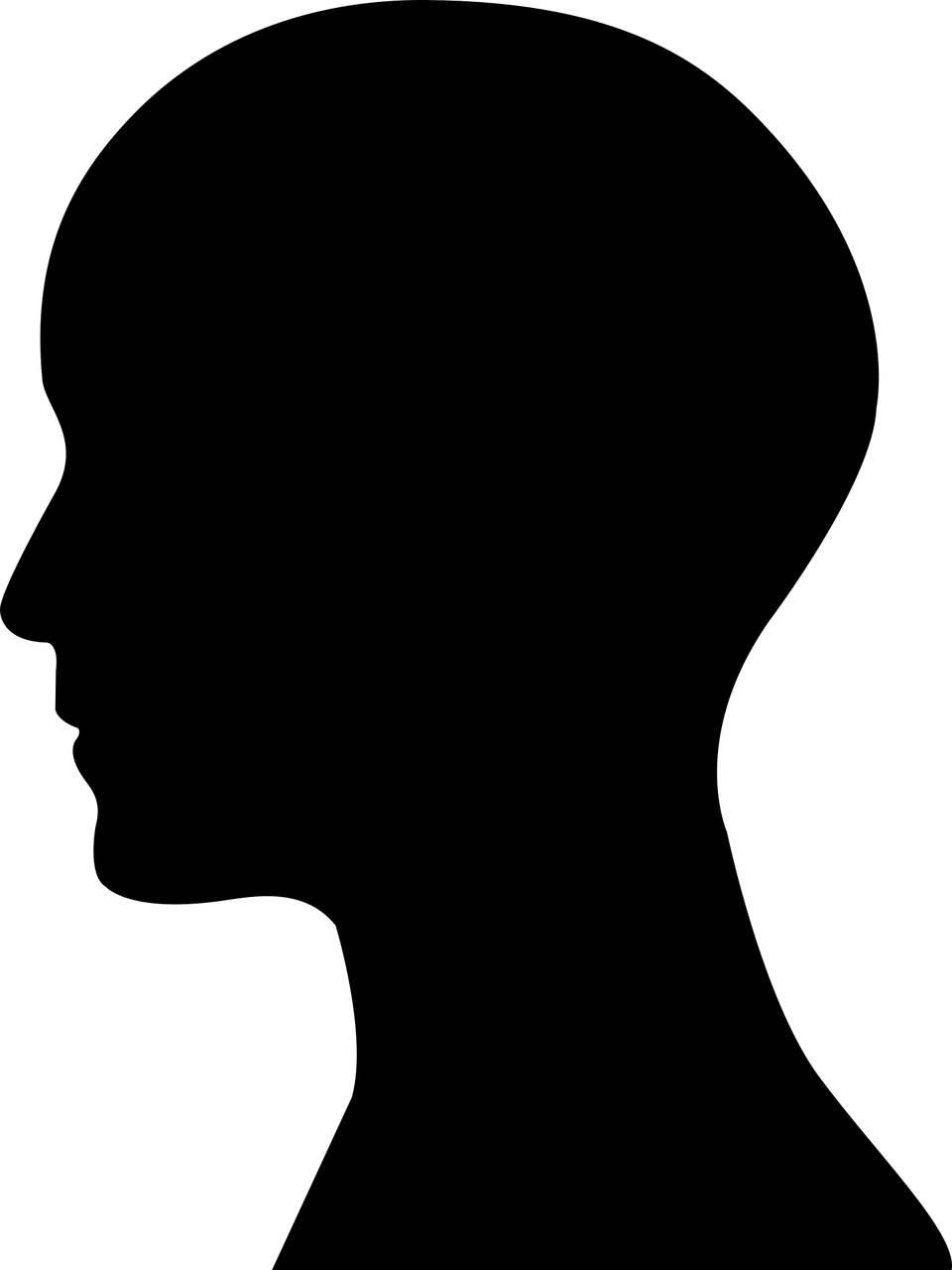 testa di uomo