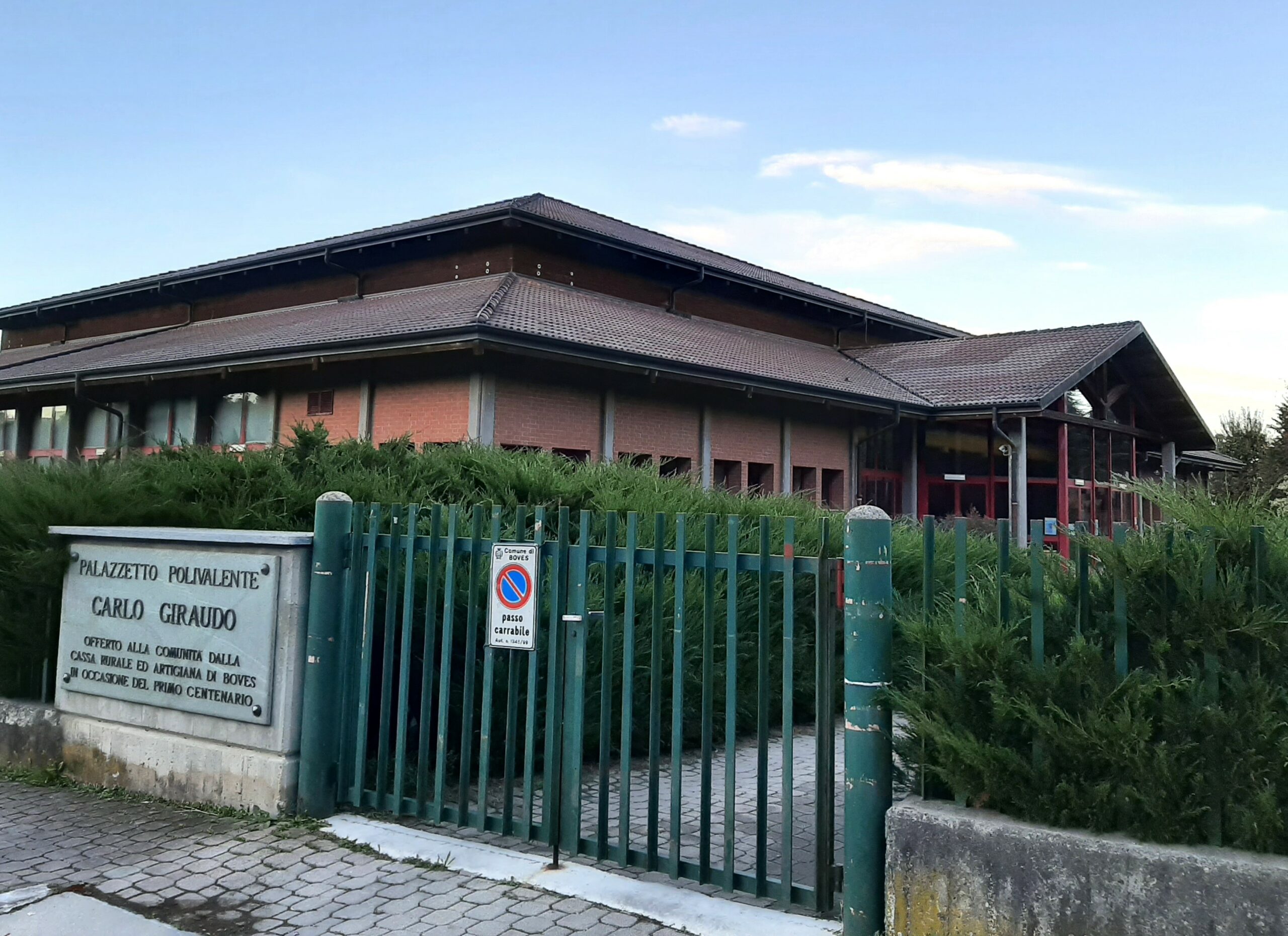 Boves Palazzetto polivalente 2023 Vallauri