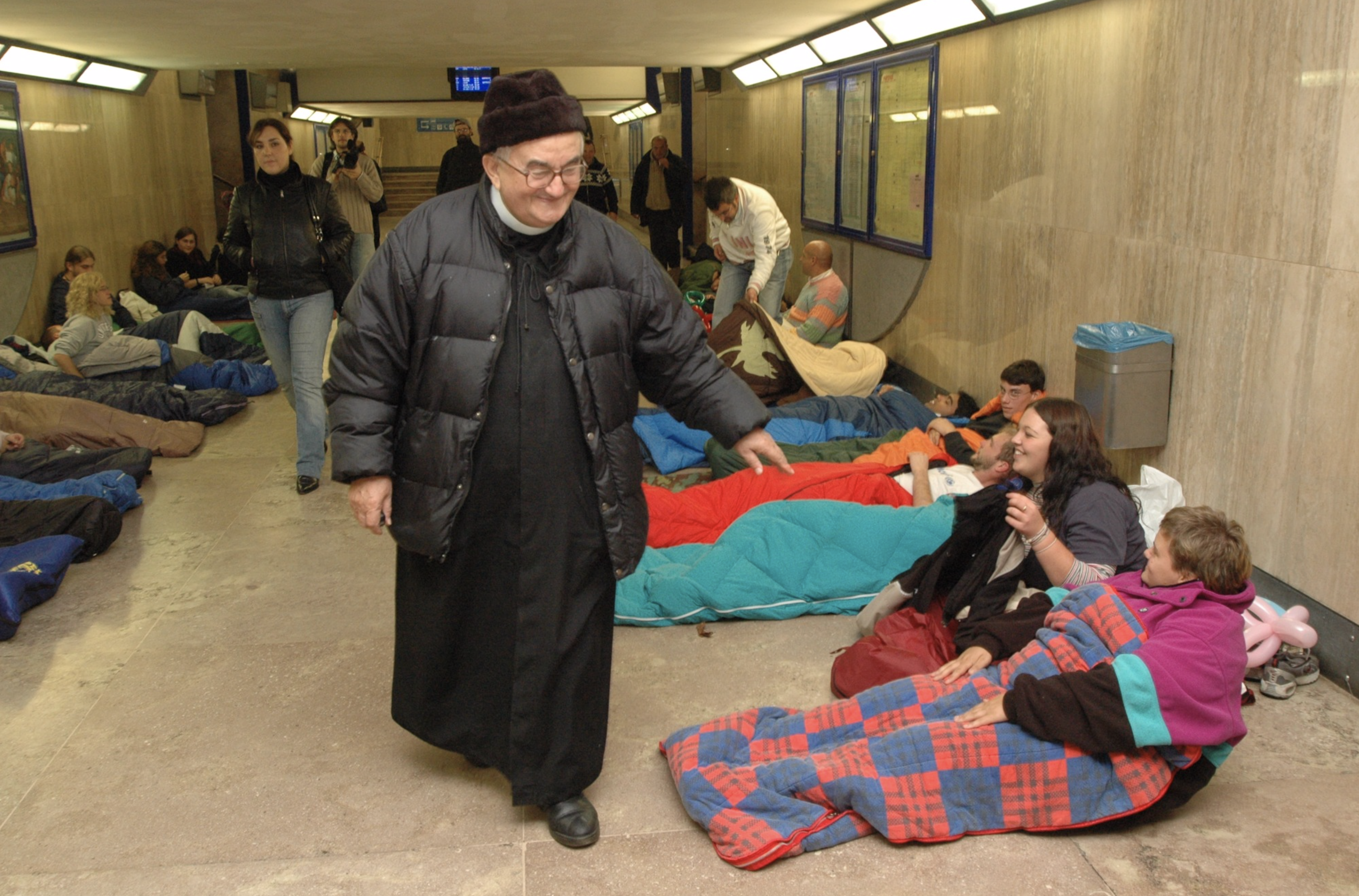 don Oreste Benzi (foto Riccardo Ghinelli)