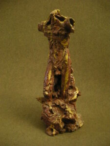 Angelo rosso 1987 ceramica Raffaele Mondazzi