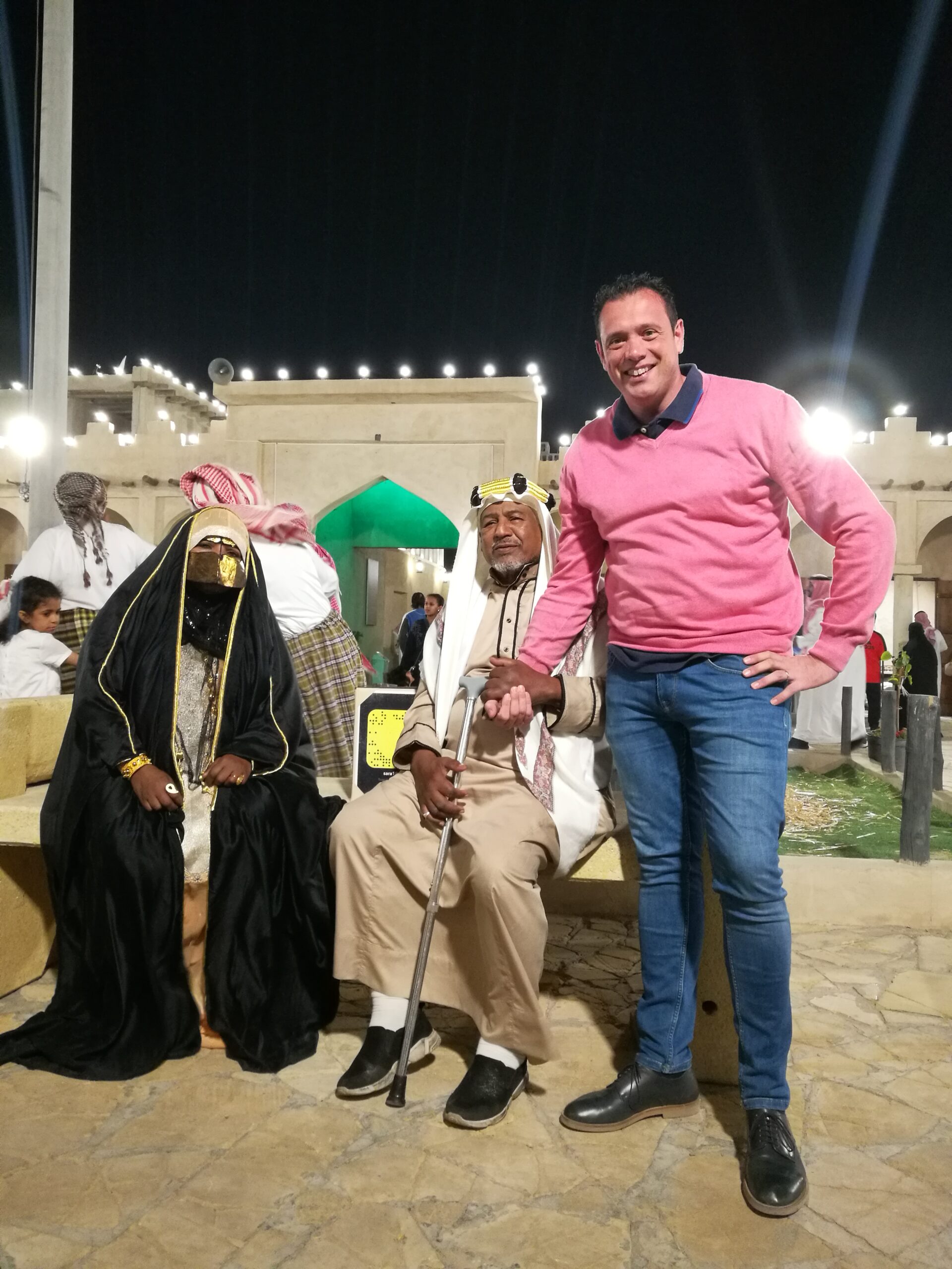 Mauro Falzone in Arabia Saudita