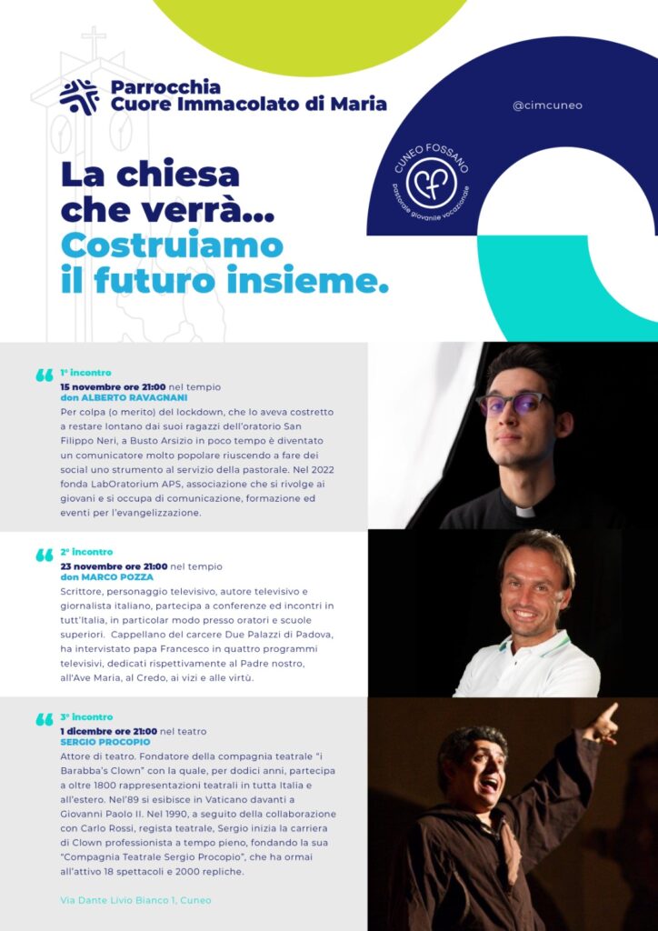la chiesa che verrà incontri