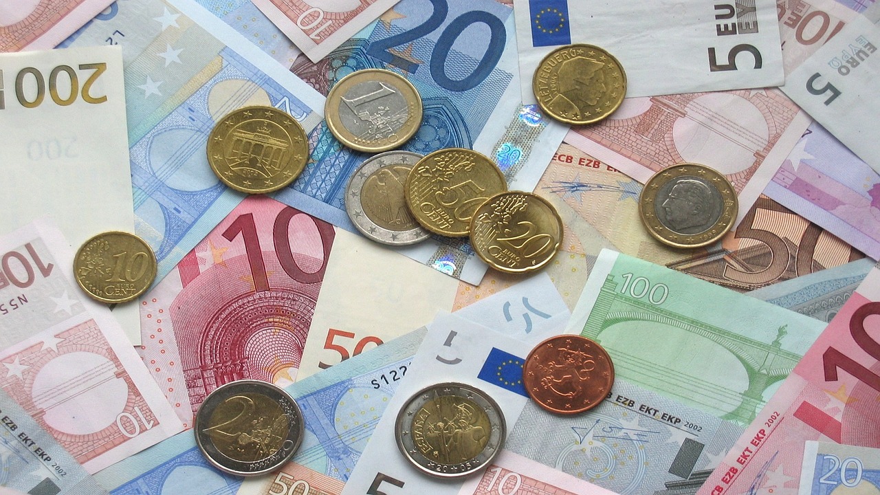 euro (foto Pixabay)