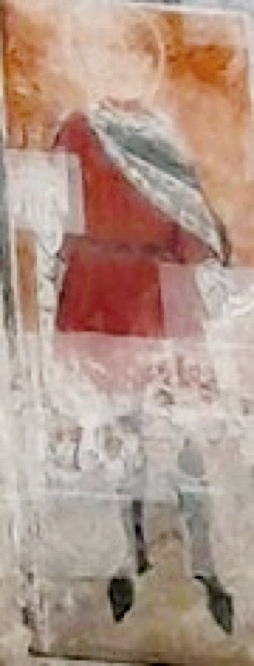 3 - San Secondo; Affresco; Segurano da Cigna; Seconda metà XV secolo; Santuario della Madonna del Carmine; Prunetto.