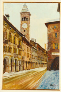 Via Roma sotto la neve - Elsa Rinaudo