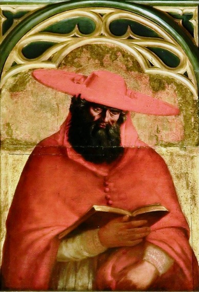2 - San Bonaventura da Bagnoregio; Tempera su tavola (Polittico); Fine XV secolo; Hans Clemer; Cattedrale di Maria Vergine Assunta; Saluzzo.