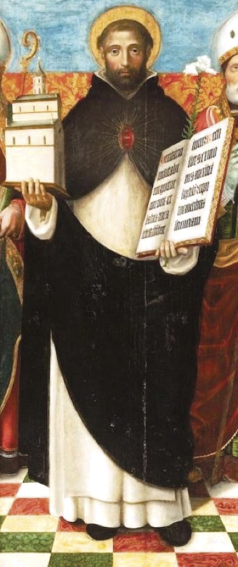 2 - San Tommaso d’Aquino; Tempera su tavola; Inizi XVI secolo; Maestro di Santa Rosalia; Casa Cavassa; Saluzzo.