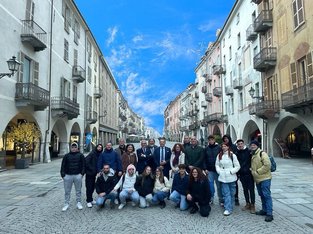 Studenti dell'Alberghiero siciliani a Cuneo