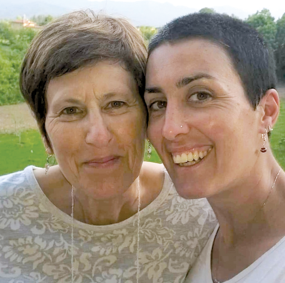 Barbara Giroldo e la madre Brigida
