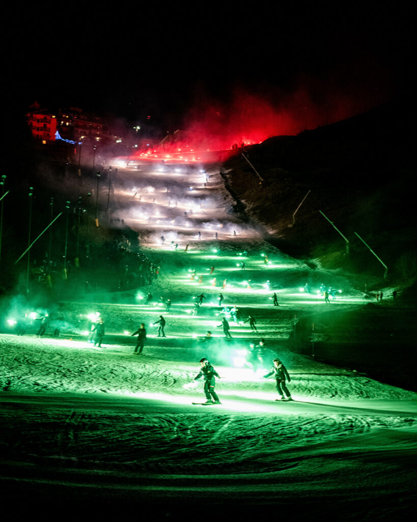 Prato Nevoso capodanno fiaccolata