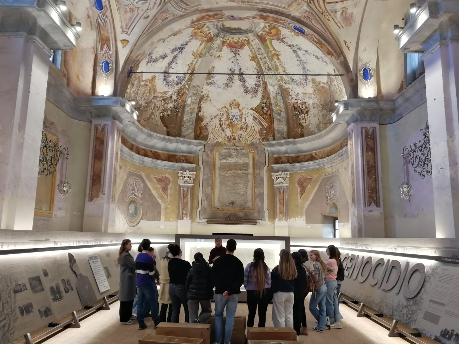 Studenti del Liceo Ancina di Fossano al Memo 4345