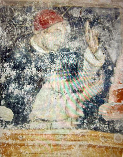 1 - San Vincenzo Ferrer; Affresco; Pietro da Saluzzo; Seconda metà del XV secolo; Cappella della Trinità; Scarnafigi.