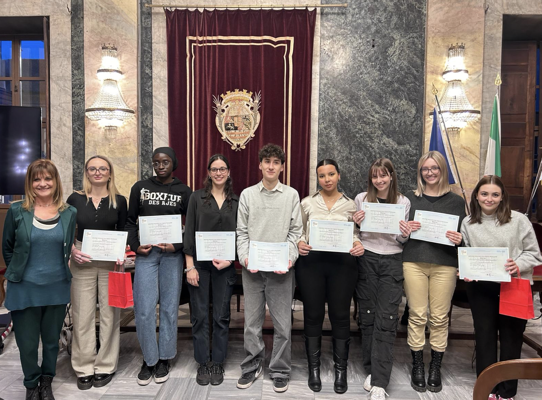 Studenti del Grandis conseguono il Delf-B1