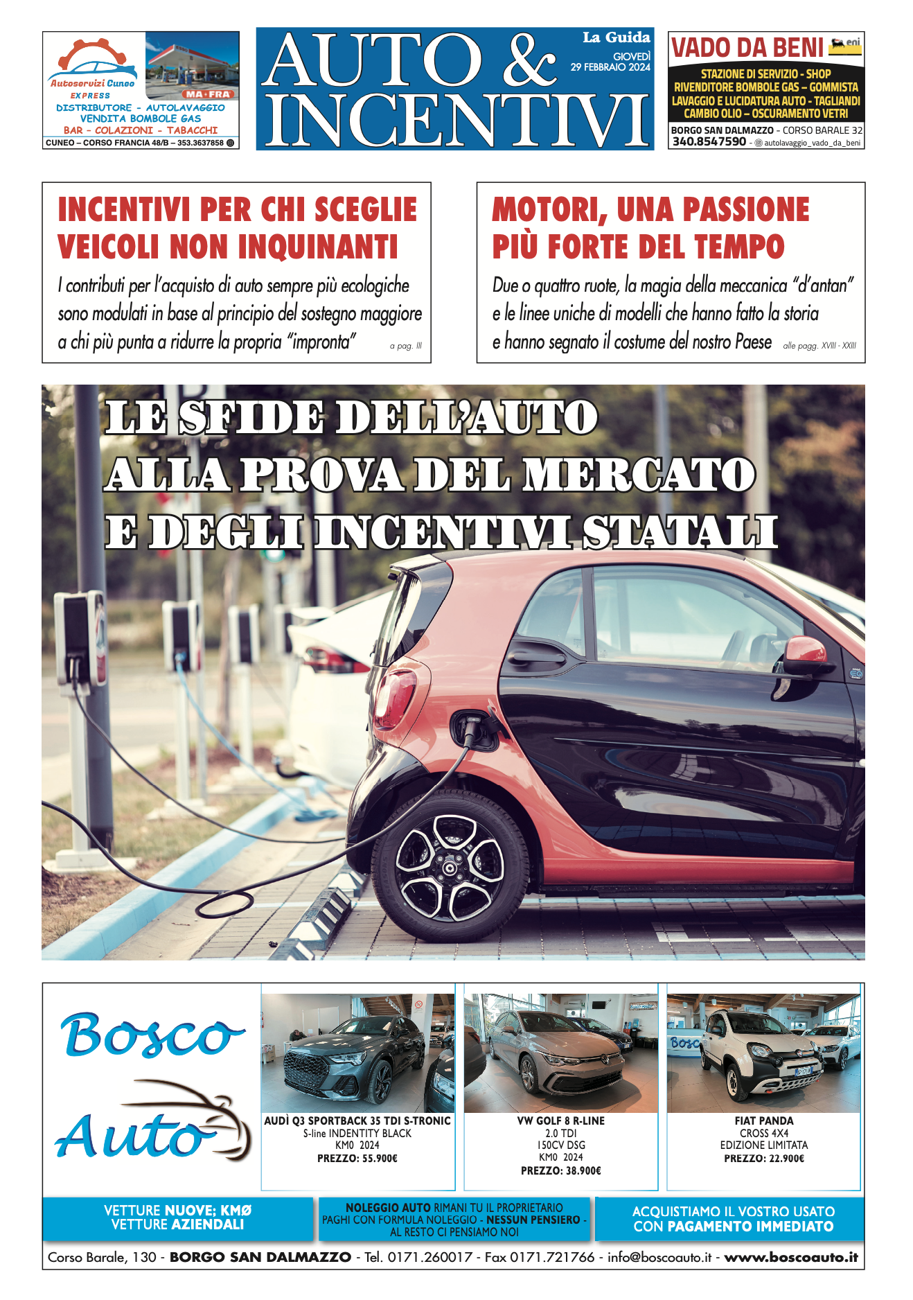 Speciale Auto & Incentivi