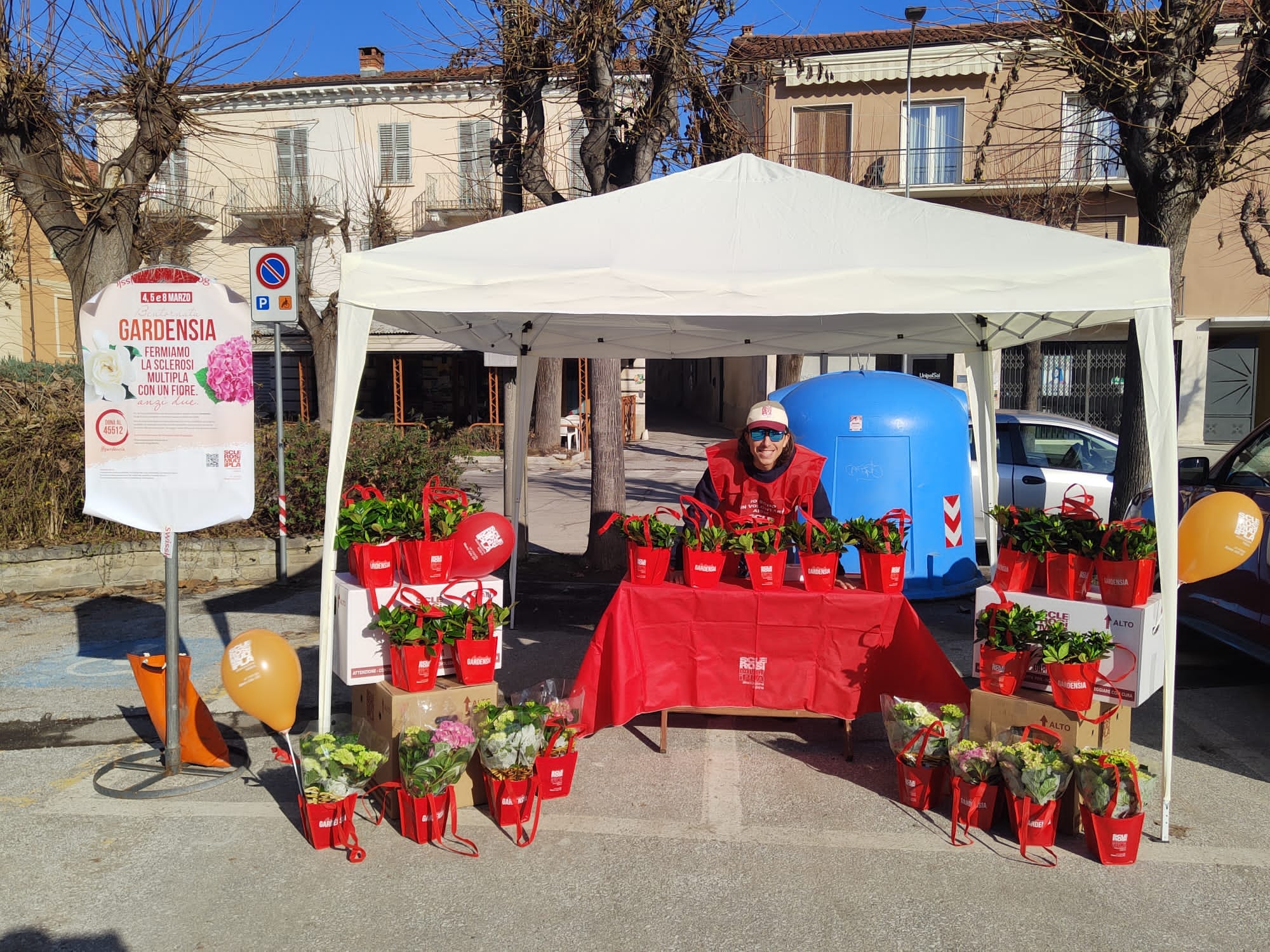 Banchetto Aism per Gardensia