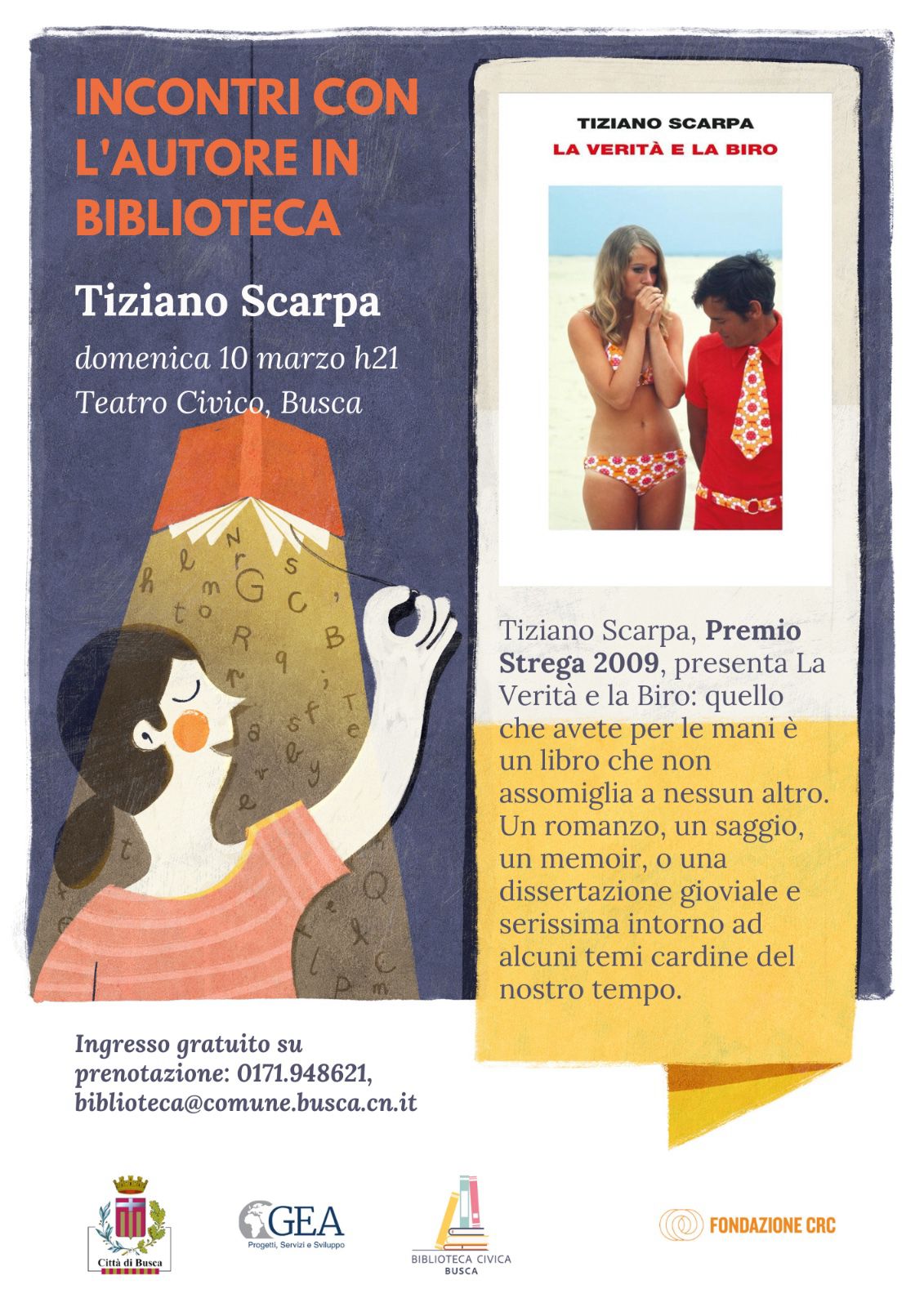 Tiziano Scarpa a Busca