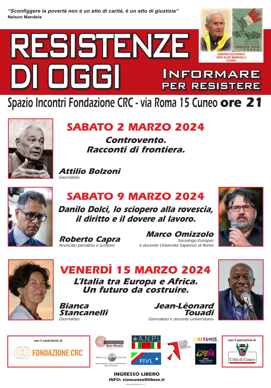 Resistenze di Oggi Marzo 2024