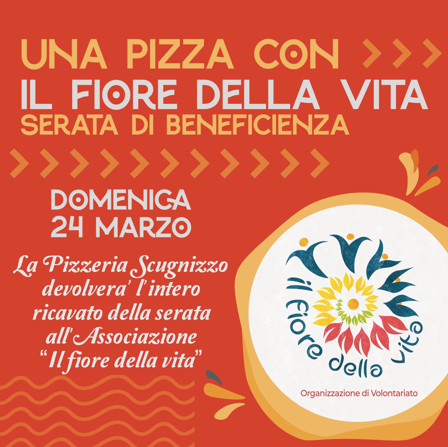 Cena benefica Scugnizzo