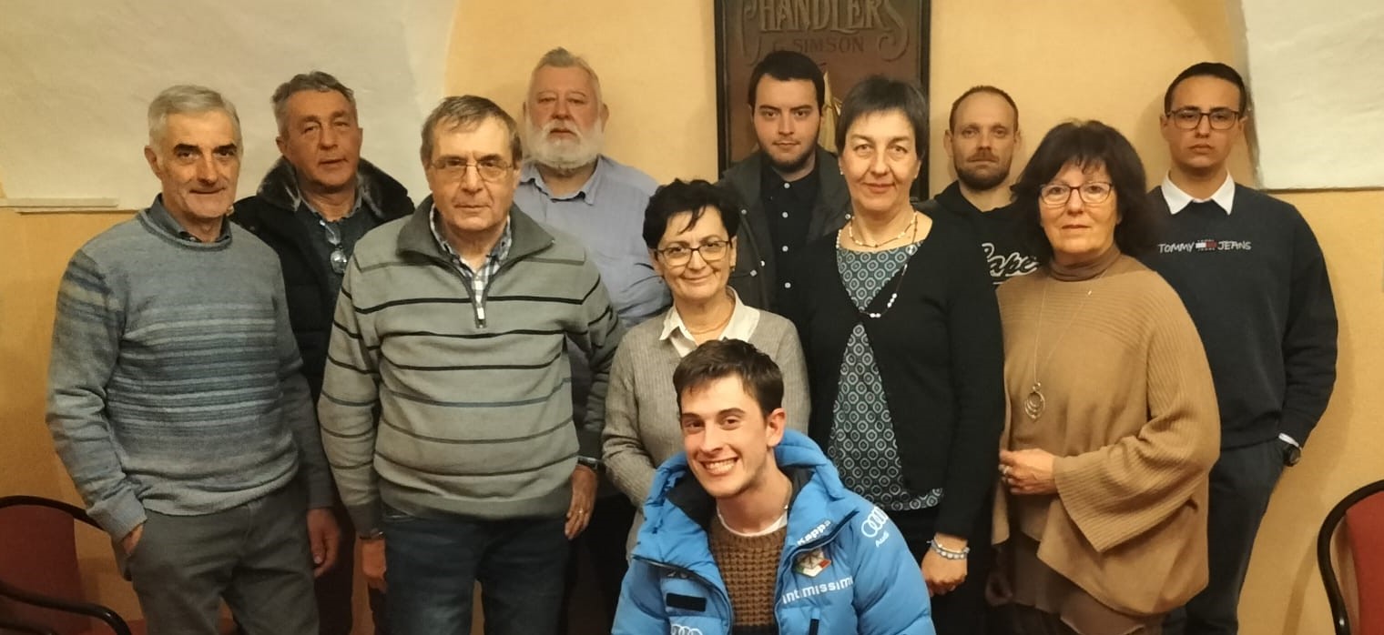 Il direttivo del circolo Acli La Leja